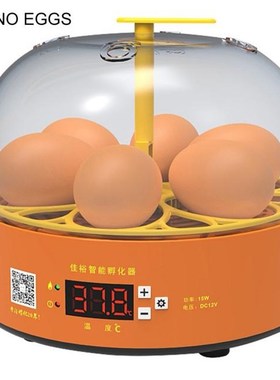 Mini Digital 6 Eggs Incubator Automatic Temperature Brooder