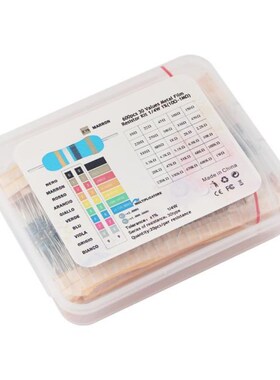 600Pcs/Lot 1% 1/4 W Film Resistor Pack Set 30Values* 20pcs D