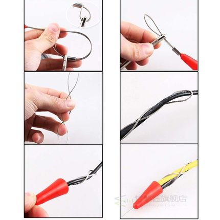 5m/10m/20m 6mm Electrician Wire Cable Push Puller Threading