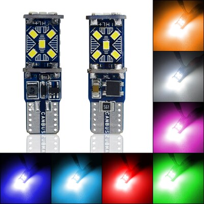2PCS T10 W5W 194 158 Super Bright LED Car Parking Lights WY5