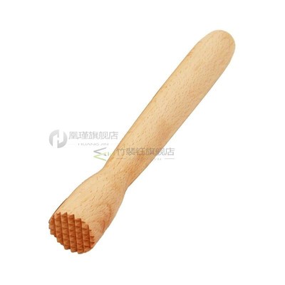Beechwood Drink Muddler Wooden Masher Crusher Cocktail Dampe