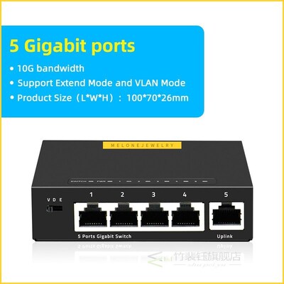 5/8/16/24 Gigabit Ethernet Switch 10/100/1000Mbps RJ45 LAN F