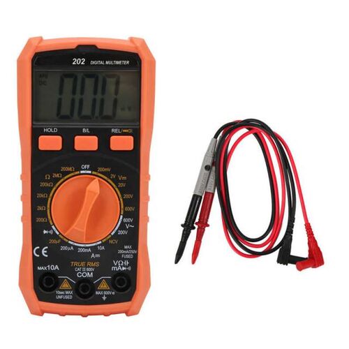 Large LCD Screen Digital Multimeter AC/DC Voltage Meter NCV