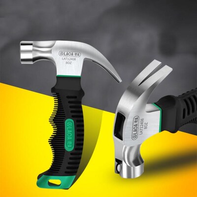 LAOA Mini Non-slip Claw Hammer 8OZ Nail Hammer Steel Woodwor