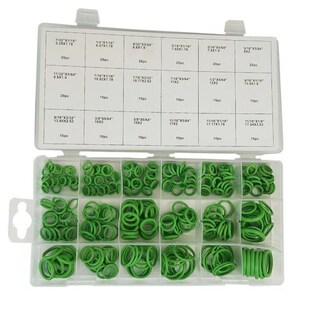 270 pcs O-ring Kit Green Metric O ring Seals Watertightness