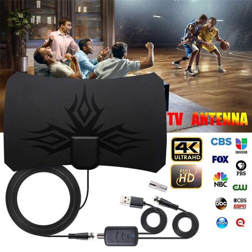New HDTV Antenna 4K Digital Indoor Amplified 25Dbi Aerial HD