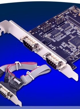 4 Ports RS232 DB9 Serial PCI-Express Controller Card Chipset