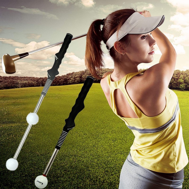 Golf Telescopic Swing Rod Golf Stick Golf Practice Training