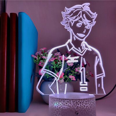 Haikyuu ToR OIKAWA Led Night Lights 3D Anime Lamp Haikyuu Le