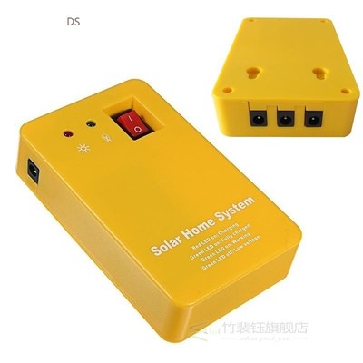 Solar Power Panel Generator Home System Kit With 3 LED Bulbs