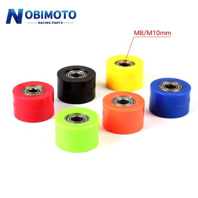 6 Colors 8/10MM Guide Sprockets Bearing Roller Pulley Wheel