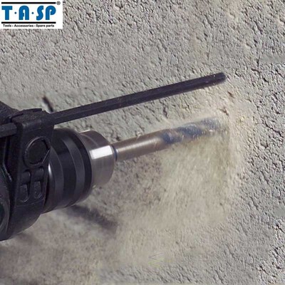 TASP 5pcs Masonry Drill Bits Tungsten Carbide Tipped Concret