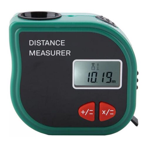 Handheld LCD Ultrasonic Distance Meter Measurement 650nm Ele