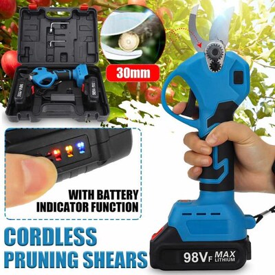 1500W Cordless Pruner Lithium-ion Pruning Shear Efficient Fr