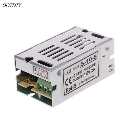 Input AC110-220V 50/60Hz Output DC 5V 2A 6A Switching power