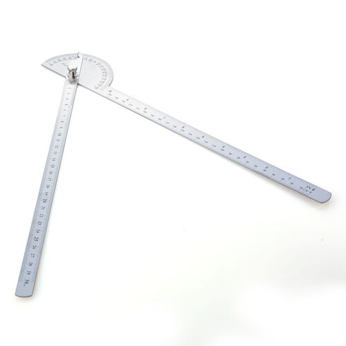 2*30 cm Goniometro Ruler Goniometer Stainless Steel Protract