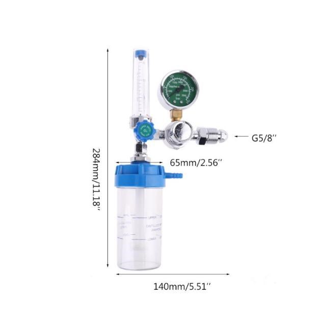 CGA540 Oxygen Pressure Regulator G5/8 O2 Pressure Reducer Ga