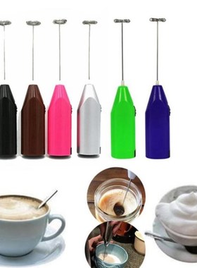1PC Milk Drink Coffee Whisk Mixer Mini Handle Stirrer Electr
