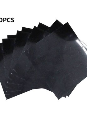 10pcs 10*10cm Black Waterproof Tape Self Adhesive Cloth Patc
