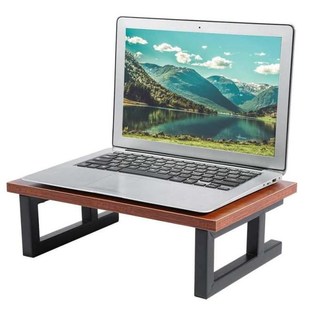 Wood Monitor Stand Riser Computer PC Laptop Shelf Rack Organ