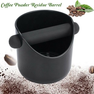 Coffee Knock Box Espresso Grounds Container Residue With Han