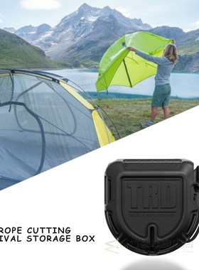 Outdoor Tactic Rope Dispenser Rope Feeder Fast Cutting Tool