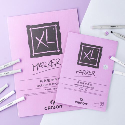 French g marker paper A4 creative color lead paper hand-draw