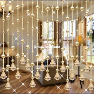 10pcs 1 meters DIY glass crystal beads curtain window door c