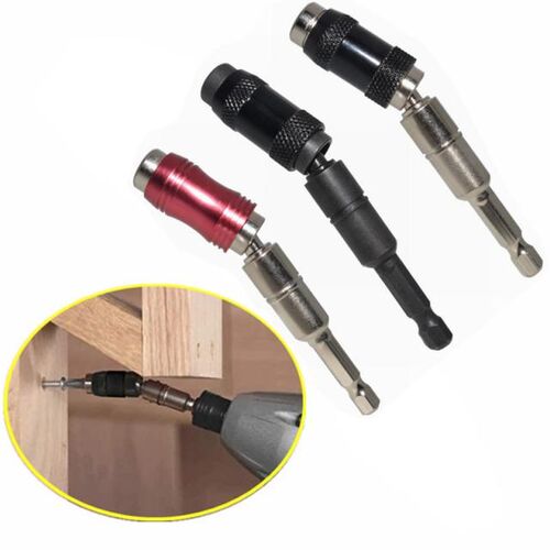 Magnetic Screw Drill Tip 20° Angle Pivoting Bit Tip Holder