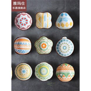 Saucer ceramic saucer dipping saucer soy sauce bowl small bo