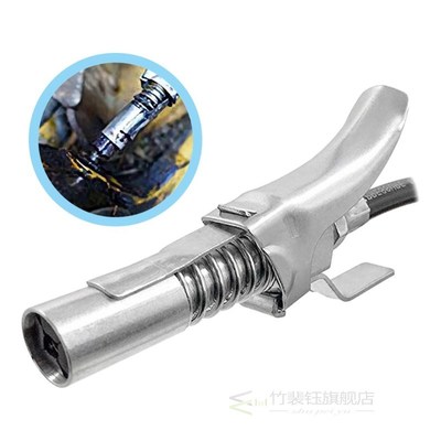 Auto Replacement Parts Release Grease Gun Coupler onto Zerk