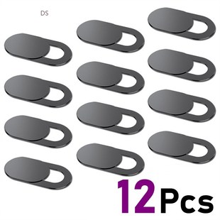 12Pack WebCam Cover Shutter Slider Plastic ltra Thin Lens Co