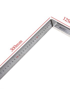 Portable 1Pc 30cm Stainless Steel Right Measuring Angle Squa