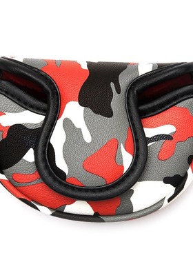 Golf Small mid-mallet Putter cover club headcover magnetic c