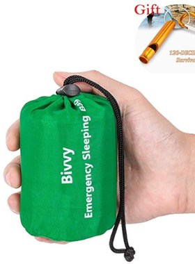Outdoor  Life Bivy Emergency Sleeping Bag Thermal Keep Warm