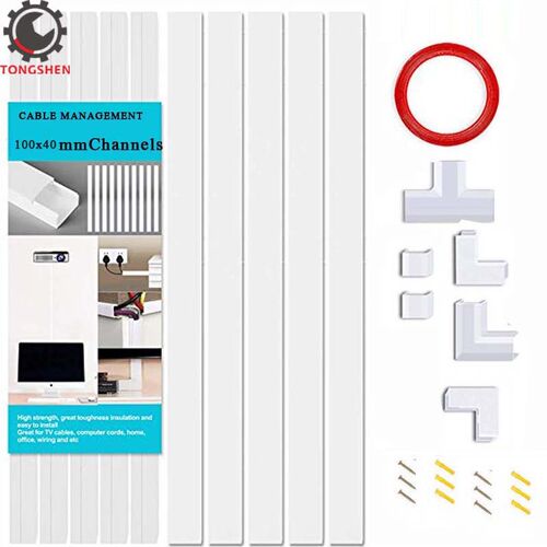 100x40 Large Size PVC Cable Channel Wire Duct Cable Trunking