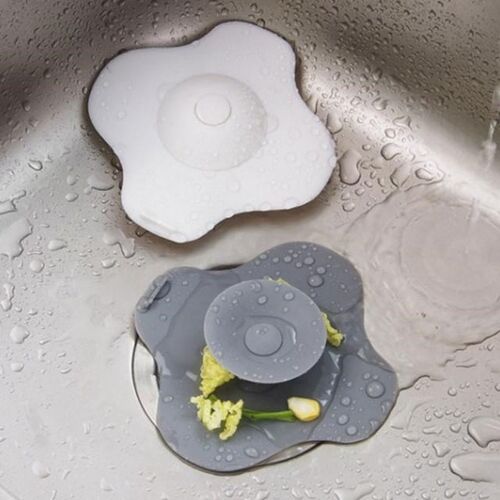 Washbasin sink universal press plug filter drain mat cover a