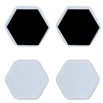 4Pcs Heavy Duty Furniture Sliders Table Moving Pads Floor Pr