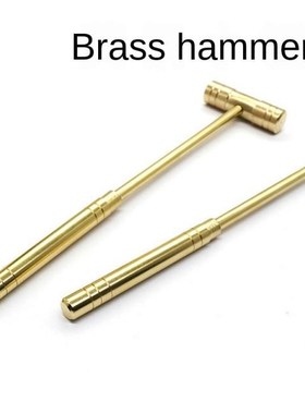 1Pcs solid brass Hammer Small Iron Mini Hammer Jewelry Maint
