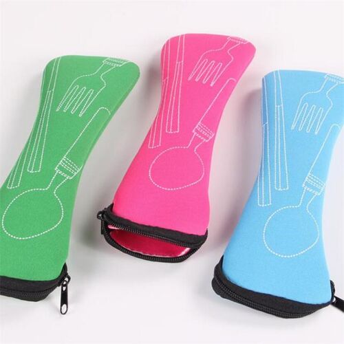 Tableware Box Portable Flip Cover Type Cutlery Case Kitchen