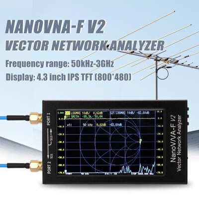 Digital S-A-A-2 NanoVNA-F V2 Vector Network Analyzer Nano VN