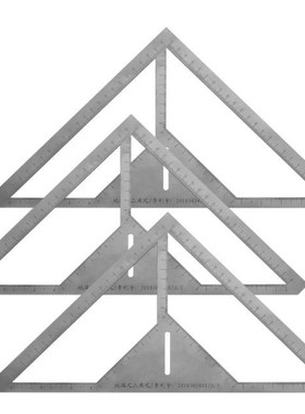 Multi-function Floor Drain Ruler Precisely Triangle Ruler St