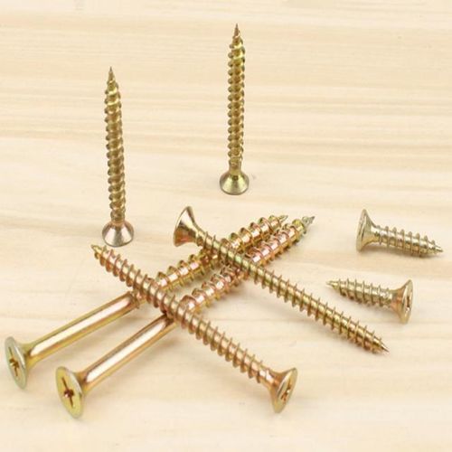 100Pcs/box Self-tapping Screws Flat Head Phillips Screws Spi