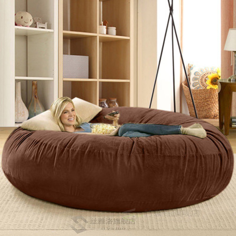 dropshipping microsuede giant removable washable bean bag be