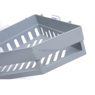 Hot Bathroom Corner Shelves Shampoo Holder Kitchen Storage R