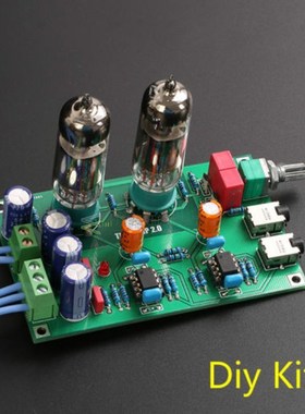 Class A 6J5 Valve Pre-amp Tube Buffer PreAmplifier Board Hea
