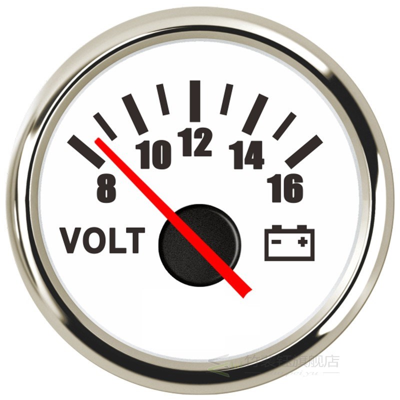 Hot Sale 52mm 8 16/16 32v Voltmeter Volt Meter Gauge Voltag