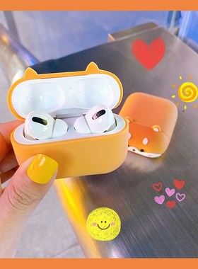 Cute Shiba Inu pet dog 3D Case  AirPods 1 2 pro Charging Box