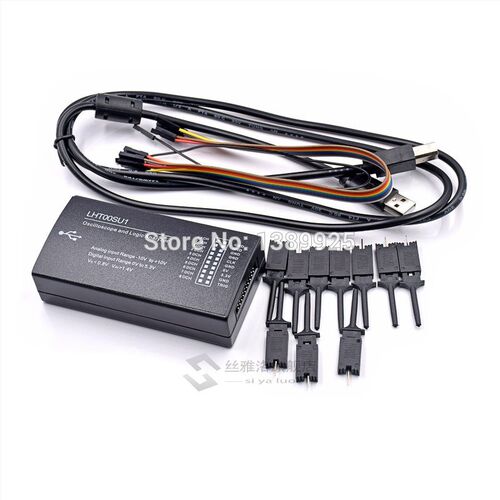 New LHT00SU1 Virtual Oscilloscope Logic Analyzer I2C SPI CA