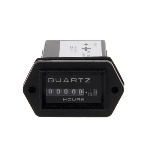 DC 12V-36V 0.3W Generator Sealed Hour Meter Counter 适用于 B